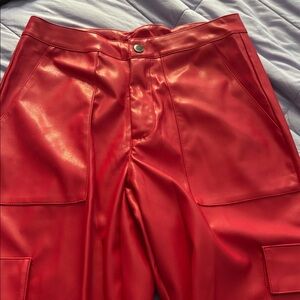 Weissman Red and White Dance Costume